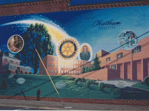 Chatham Hospital Mural