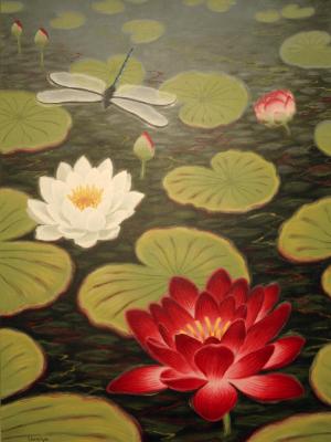 Lotus Mural