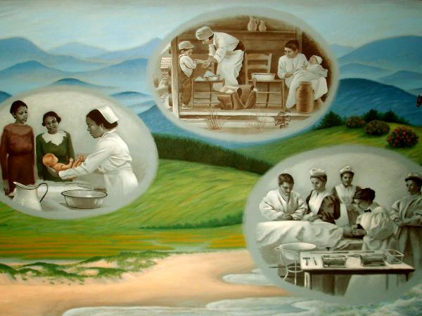 Nursing History Mural