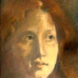 Tia, token oil portrait 