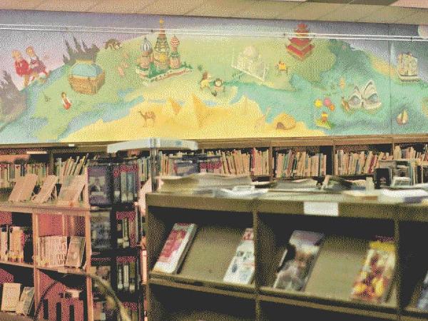 Wren Library Children's Mural