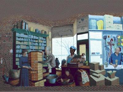 Hardware Store Mural Hardware Store Mural