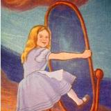 Wren Children's Mural, detail (Alice) 