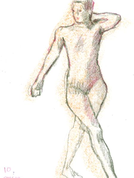 NEW! On-line class: Figure Drawing Open Studio