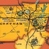 Map of Chatham Co., color version