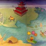 Wren Library Children's Mural Panorama